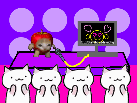 apple cat sings isugaku never say goodbye