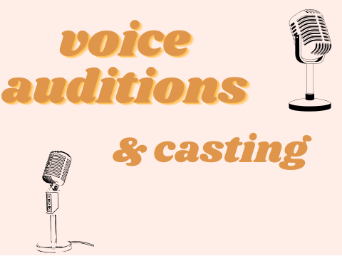 CLOSED   ( PARTICIPANTS GET A FOLLOW) voice actor casting and audition