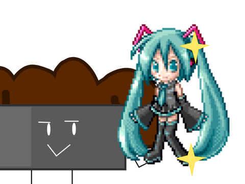 i got a miku figure.