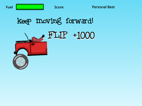 誤ったkeep moving forward
