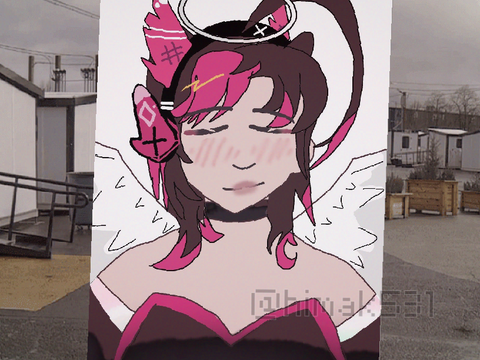 i saw a wing lady Fanart 