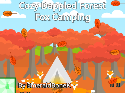 Cozy Dappled Forest Fox Camping