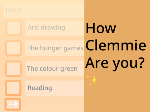 how Clemmie are you? 