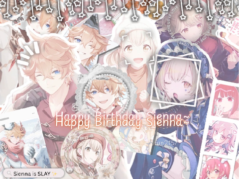 HAPPY BDAY SIENNA :D!!!