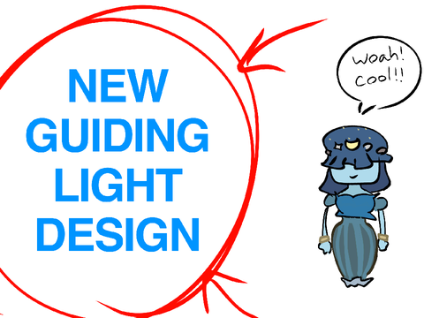 GUIDING LIGHT DESIGN JUST DROPPED + previous iterations