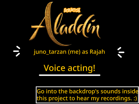 Aladdin: in Scratch remix