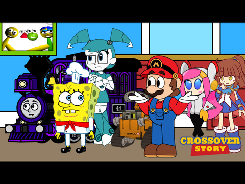 Crossover Story: Princess Peach, Princess Peach, Princess Peach!