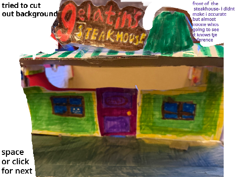 Tour of Gelatin’s Steakhouse (project)