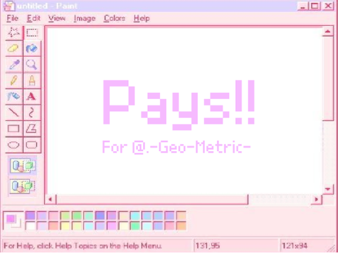 Pays! For @.-Geo-Metric-