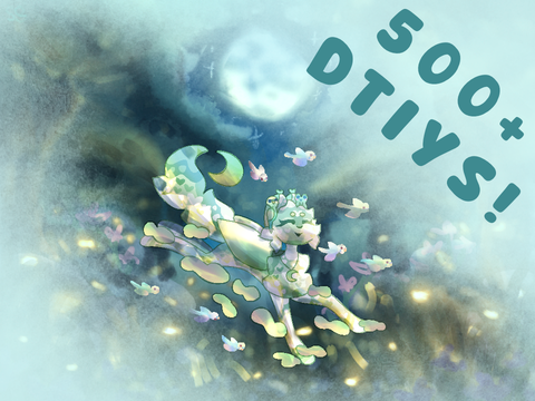 ☾ CLOSED ☾ ✧｡ 500+ Dtiys!! ✧｡ ☽