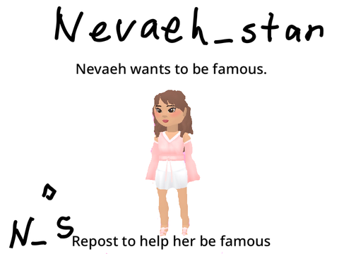 pls repost Nevaeh :3