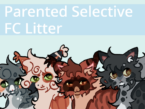 Blissbloom's Selective Litter #2 ★ Generations