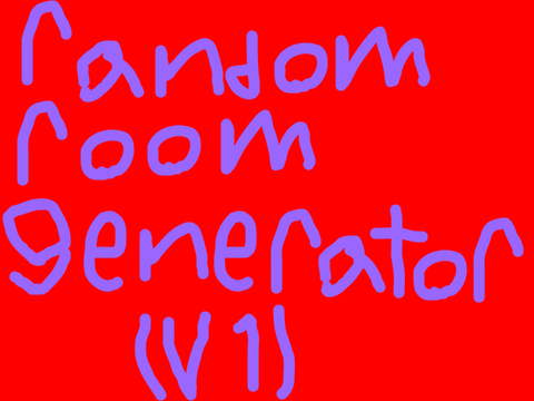 Random Room Generator V1