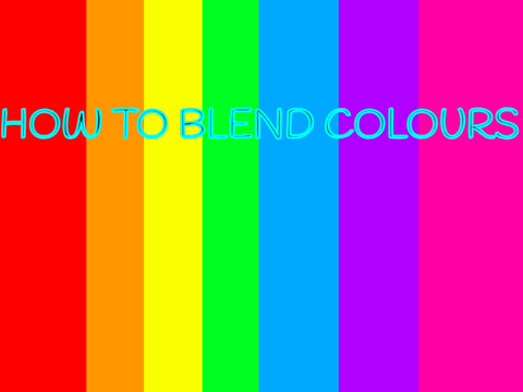 how to blend colours