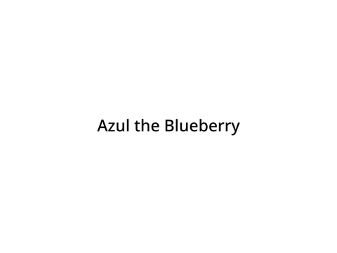 Azul the Blueberry
