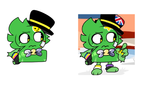Bowtie, Face, And Arms