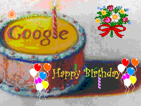 Happy 12th Birthday Google!