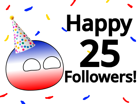 Thanks for 25 Followers!