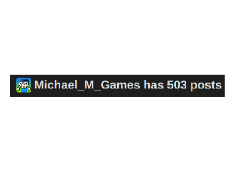 I GOT 500 POSTS ON THE FORUMS!