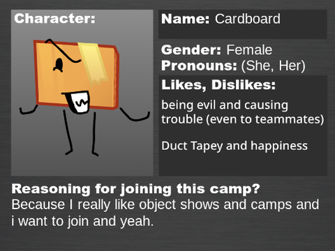 CARDBOARD.
