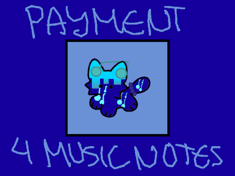 payment for musical notes!