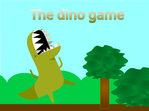 The dino game!