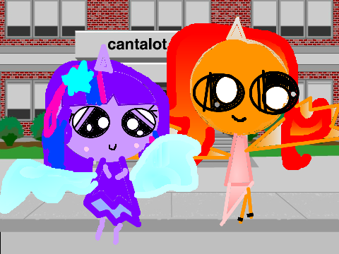 Cute Daydream Shimmer VS. Midnight Sparkle