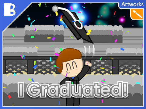 I Graduated! (An Artwork by BarryFans)
