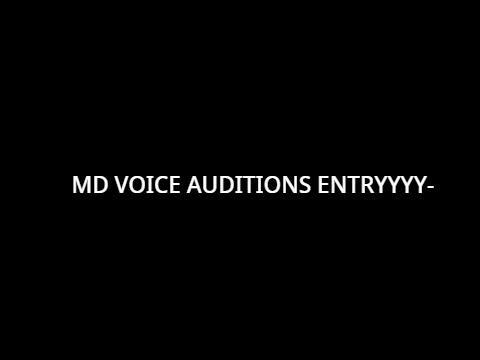 Murder Drones Voice Auditions ENTRYYYY