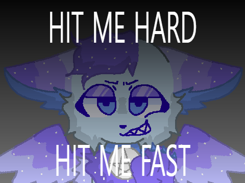 ⛧ Hit Me Hard - Meme