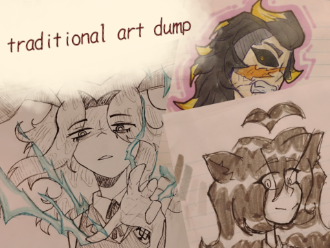 traditional art dump