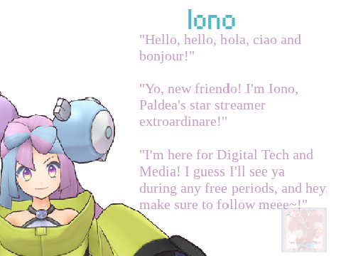 Iono Audition :3