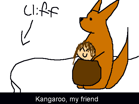 Animals are my friends... Maybe not.
