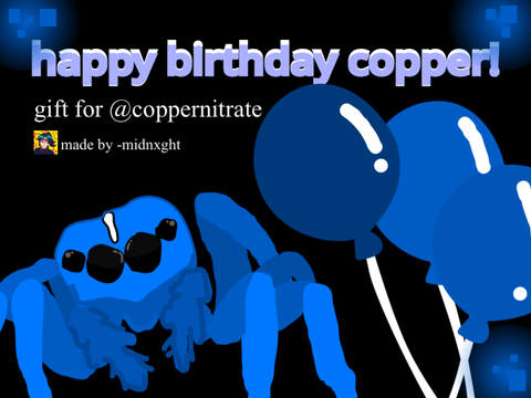 happy birthday copper!