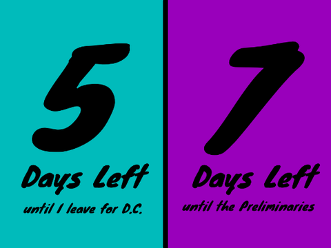 Five (Seven). Days. Left.