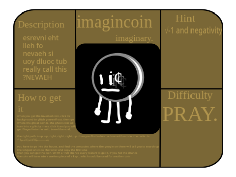 this is hell in a coin.