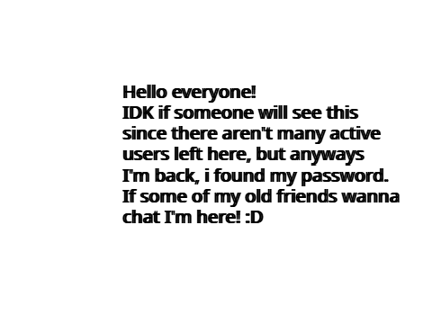 I'm back!!