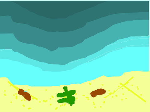 (DONE) Beach animated art