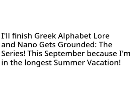 Special News!