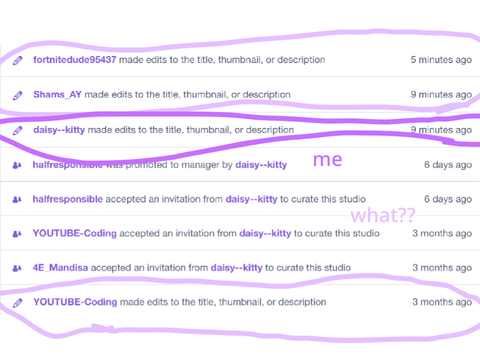 scratch is very much tweaking