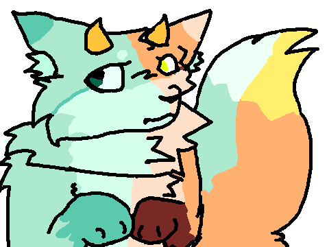 drawing of a stupid oc from 2022 I think