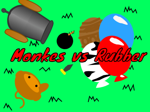 Monkies vs Rubber | Balloons Tower Defense