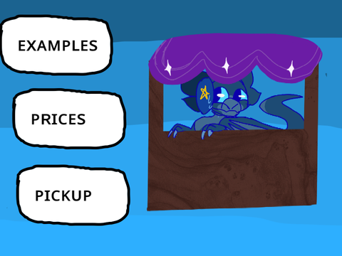 Scratch Art Market: Booth Template remix