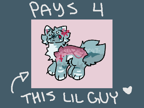 payments for cotton candy [aka #1]