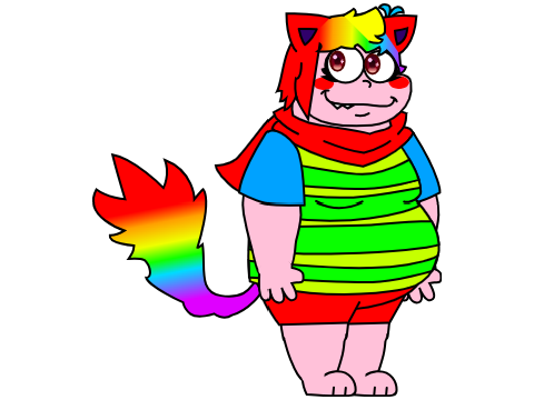 made the new vector rig of Izzy Pastel Art (kinda a rebrand)