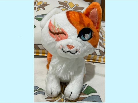 I just got a warrior cat plush!