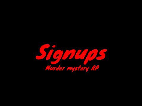 Signups