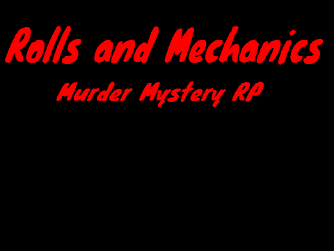 Roles and mechanics