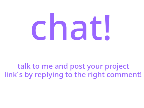 chat with me!