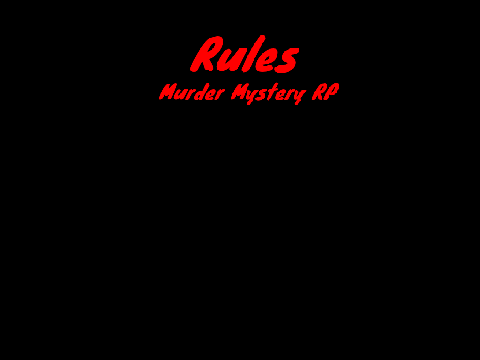 Rules